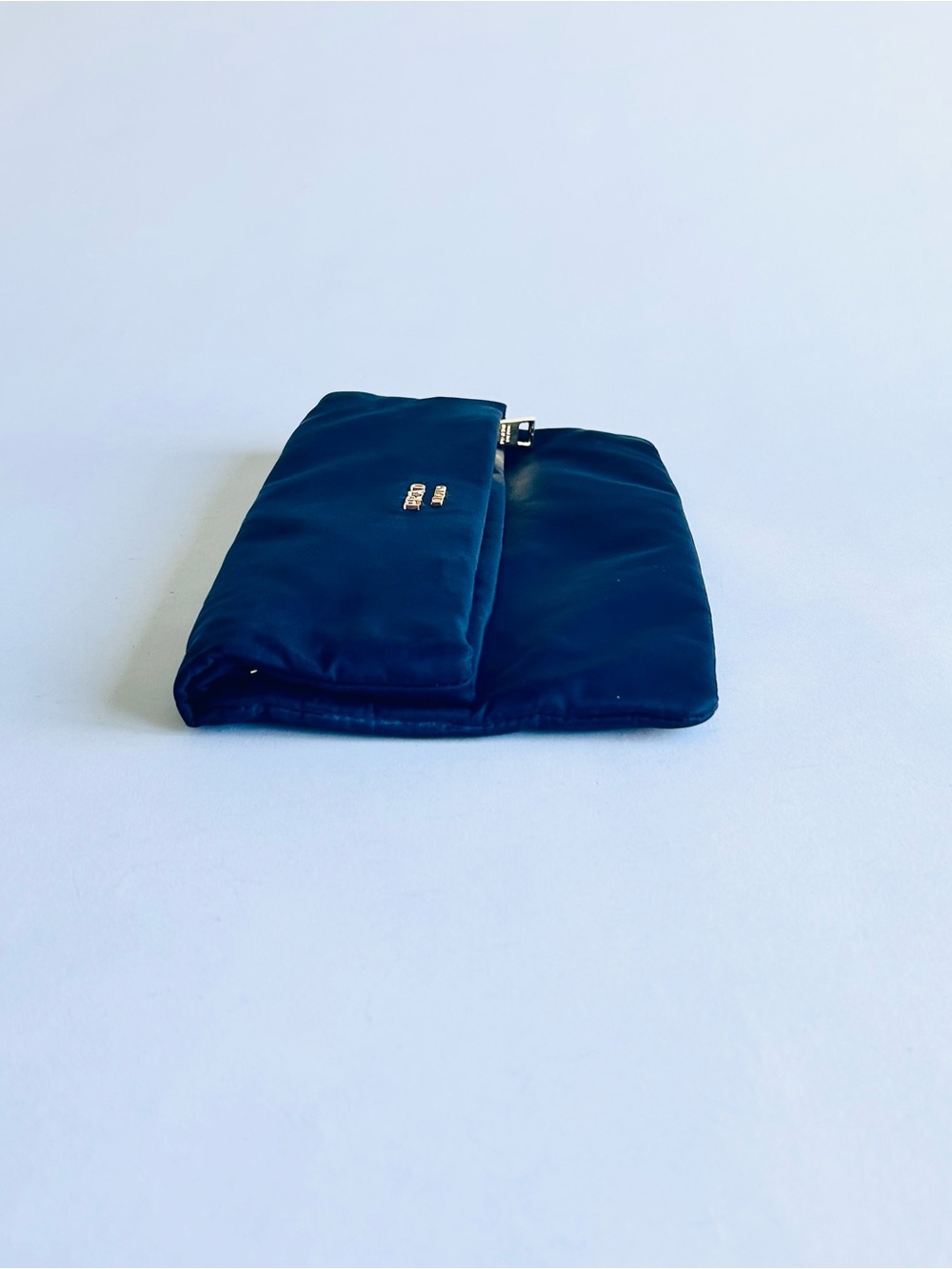 Prada Black Nylon Fold-Over Clutch - Picture 5 of 13